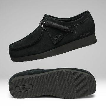 Clarks - Scarpe Wallabee Lite Scamosciato Nero