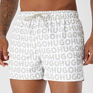 HUGO - Short De Bain Kaly 50566617 Blanc
