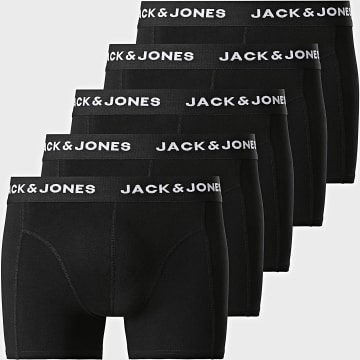 Jack And Jones - Lot De 5 Boxers Anthony Noir