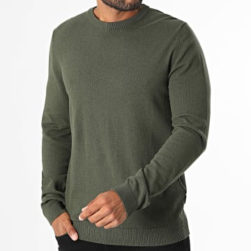 Jack And Jones - Pullover Callum Kaki Grün