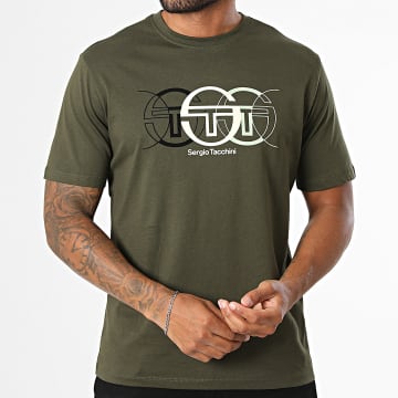 Sergio Tacchini - Tee Shirt Aurea 41741 Vert Kaki