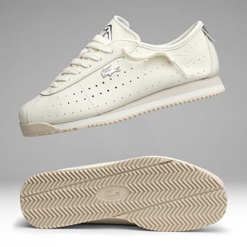 Lacoste - Zapatillas Mujer Club Low 2267 Blanco Roto Gum