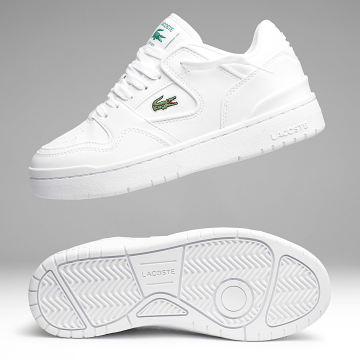 Lacoste - Baskets Femme Courtcage Set 2261 White
