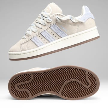 Adidas Originals - Zapatillas Mujer Campus 00s W KK0045 Wonder Beige Blue Dawn Core White