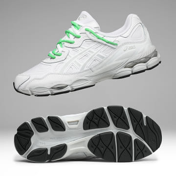 Asics - Baskets Gel NYC White Glacier Grey x SUPERLACED