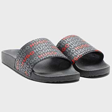 HUGO - Claquettes Timein Slid 50568750 Black