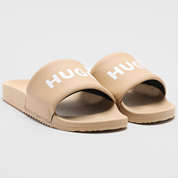 HUGO - Claquettes Timein Slid 50568765 Medium Beige