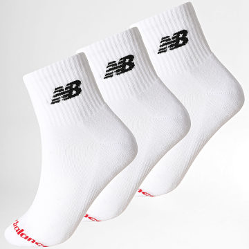 New Balance - Pack de 3 Pares de Meias LAS51303 Branco