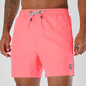 Paname Brothers - Pantalón Corto de baño Max 3 Rosa Flúor