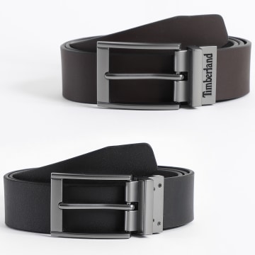 Timberland - Ceinture Réversible Bartley A5PYD Noir Marron
