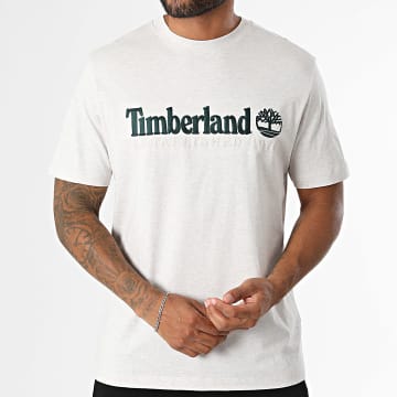 Timberland - T-Shirts Regular Fit Embroidered 0YHBR Light Grey Heather