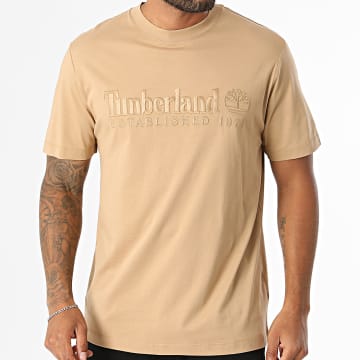 Timberland - T-Shirts Regular Fit Embroidered 0YHBR Light Camel