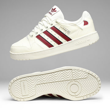Adidas Originals - Sneaker NY 90 Stripes H04429 Avorio Classic Burgundy Core Black
