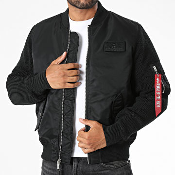 Alpha Industries - Bomber MA-1 Knit 268136 Black