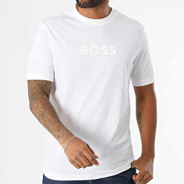 BOSS - Tee Shirt Logo 50553652 Blanc