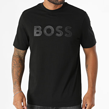 BOSS - Tee Shirt Structure Logo 50566883 Noir