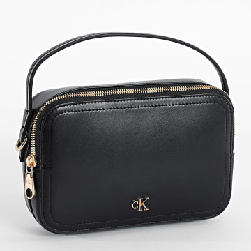 Calvin Klein - Borsa a Mano Donna Hardware Camera 3678 Nero