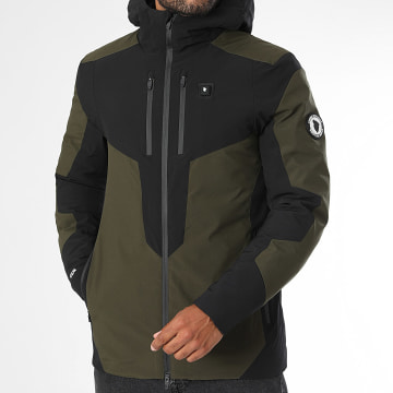 Comme Des Loups - Parka Chauffante Chamonix 2 Vert Kaki Noir