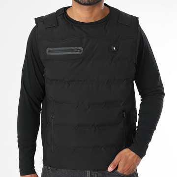 Comme Des Loups - Heated Puffer Jacket Sleeveless Denver Black