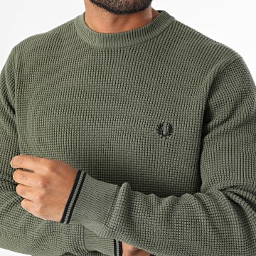 Fred Perry - Sweater K6507 Light Khaki Green