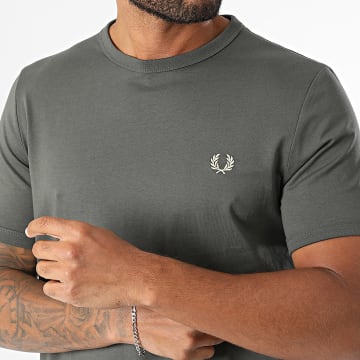 Fred Perry - T-Shirts Ringer M3519 Anthracite Grey