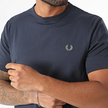 Fred Perry - T-Shirts Ringer M3519 Navy Blue
