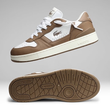 Lacoste - Baskets T-Clip Set 226 White Brown