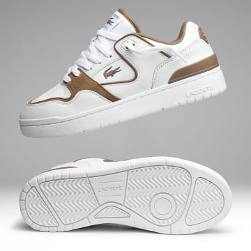 Lacoste - Baskets Courtcage Set 226 White Brown