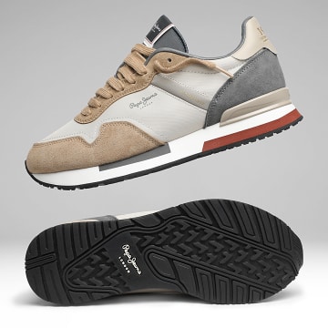 Pepe Jeans - Sneakers Hailon Basic PMS400037 Caramel Beige