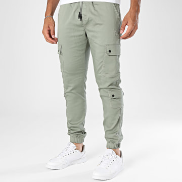 PXP - Pantalon Cargo T19939 Vert Kaki
