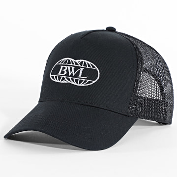 RDN x BWL - Casquette Trucker BWL Noir Blanc