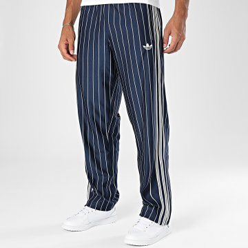 Adidas Originals - Pantalon Jogging A Rayures Firebird TP KR7231 Bleu Marine Blanc