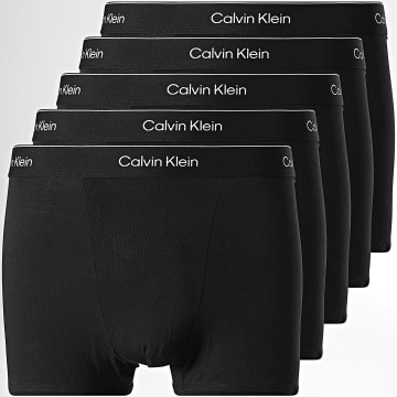 Calvin Klein - Lot De 5 Boxers NB4437 Noir