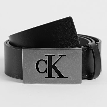 Calvin Klein - Ceinture CK Plaque Smooth D7043 Noir