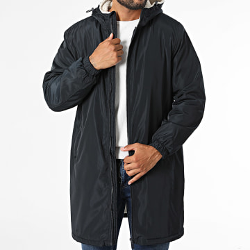 Classic Series - Parka Capuche Longue 368 Bleu Marine