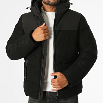 Classic Series - Doudoune Capuche Zippée 634 Noir