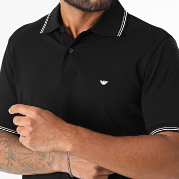 Emporio Armani - Polo Manches Courtes EM004606 Noir