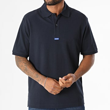 Hugo Blue - Polo Manches Courtes Nolitos 50564309 Bleu Marine