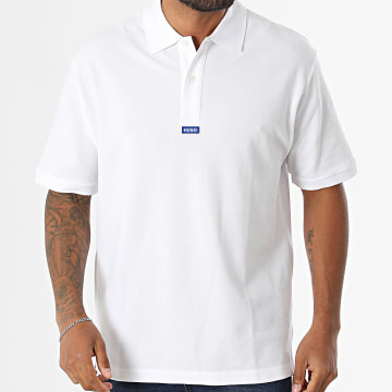 Hugo Blue - Polo Manches Courtes Nolitos 50564309 Blanc