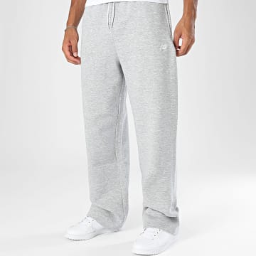 New Balance - Pantalón chándal Relaxed Fit MP53506 gris jaspeado