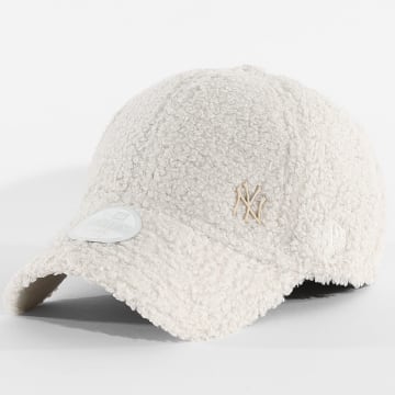 New Era - Casquette Femme Borg 9Forty NY New York Yankees 60691312 Beige