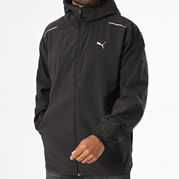 Puma - Veste Capuche Zippée Pumatech 637482 Noir