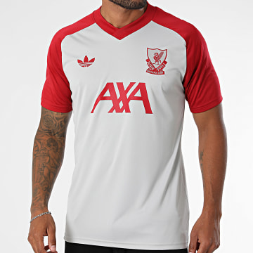 Adidas Originals - Camiseta de fútbol Jersey Liverpool FC KE8906 Rojo Gris
