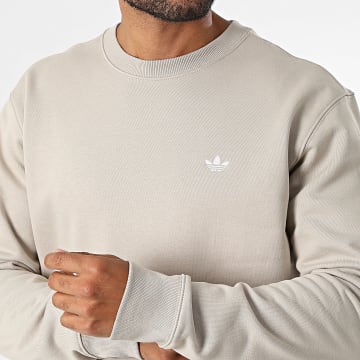 Adidas Originals - Felpa Crewneck Trefoil Essentials KS9811 Beige