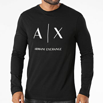 Armani Exchange - T-Shirt Manga Longa XM002684-AF10356 Preto
