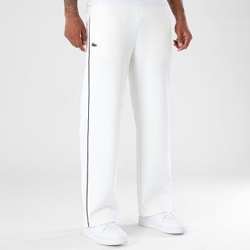 Lacoste - Pantalone Jogger Classic Fit Logo Coccodrillo Beige Chiaro