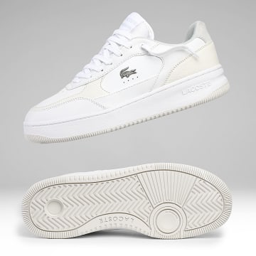Lacoste - Baskets L001 Ace 226 White Light Grey