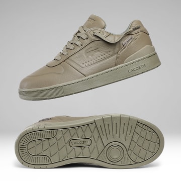 Lacoste - Baskets T-Clip Shield 225 Khaki