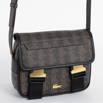 Lacoste - Borsa a mano Donna The Blend Marrone Dorato