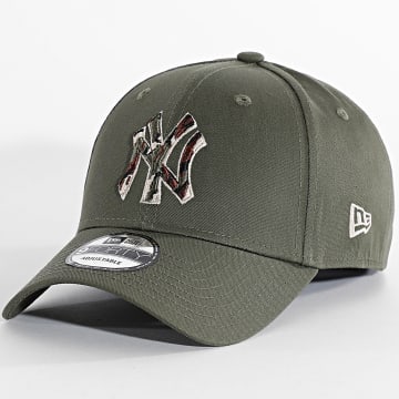 New Era - Pet MLB Outline Camo 9Forty NY New York Yankees 60915748 Groen Kaki